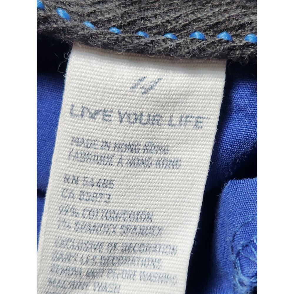 American Eagle Womens Mid-Rise Black Straight Jeans Size 14 - Picture 9 of 9